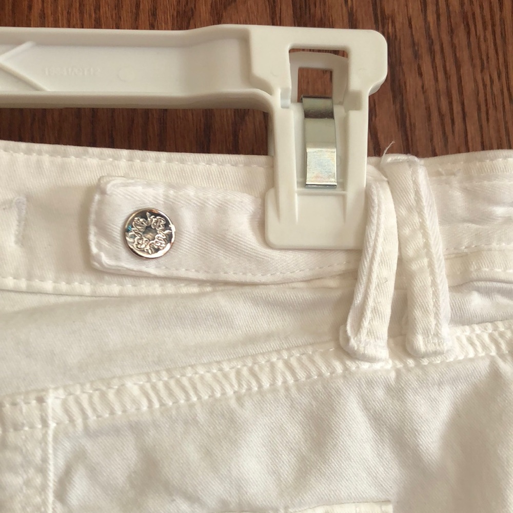 White House Black Market White Straight Leg Jeans - Picture 5 of 8